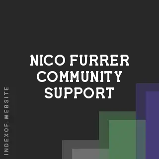 Nico Furrer Community Support | Indexof
