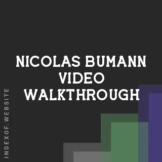 Nicolas Bumann Video Walkthrough | Indexof