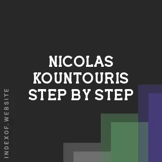 Nicolas Kountouris Step-by-Step | Indexof