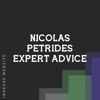 Nicolas Petrides Expert Advice | Indexof
