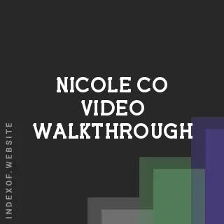 Nicole Co Video Walkthrough | Indexof