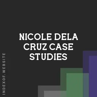 Nicole Dela Cruz Case Studies | Indexof