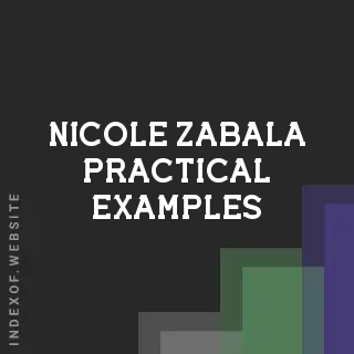 Nicole Zabala Practical Examples | Indexof