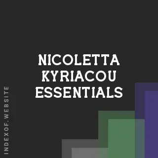 Nicoletta Kyriacou Essentials | Indexof