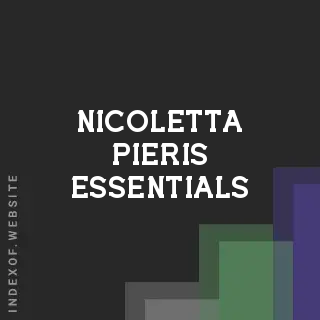 Nicoletta Pieris Essentials | Indexof