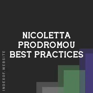 Nicoletta Prodromou Best Practices | Indexof