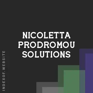 Nicoletta Prodromou Solutions | Indexof
