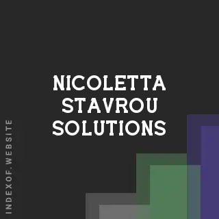 Nicoletta Stavrou Solutions | Indexof