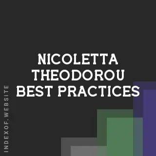 Nicoletta Theodorou Best Practices | Indexof