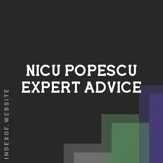 Nicu Popescu Expert Advice | Indexof