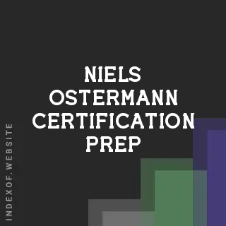 Niels Ostermann Certification Prep | Indexof