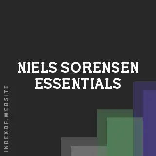 Niels Sorensen Essentials | Indexof