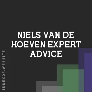 Niels van de Hoeven Expert Advice | Indexof