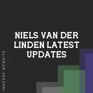 Niels van der Linden Latest Updates | Indexof