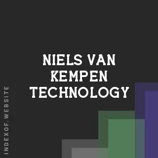 Niels van Kempen Technology | Indexof