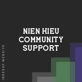 Nien Hieu Community Support | Indexof