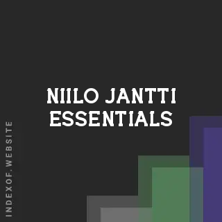 Niilo Jantti Essentials | Indexof