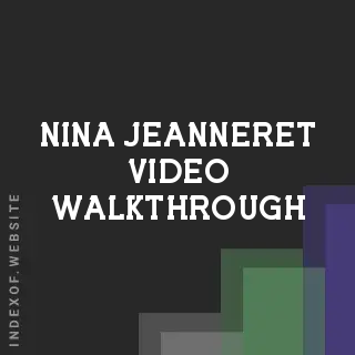 Nina Jeanneret Video Walkthrough | Indexof