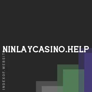 ninlaycasino.help by Isabelle Goodes site -  Indexof