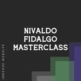 Nivaldo Fidalgo Masterclass | Indexof