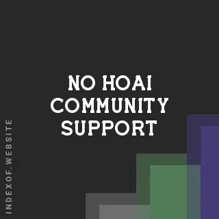 No Hoai Community Support | Indexof