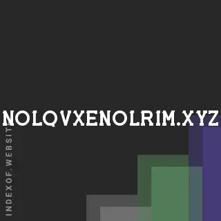 nolqvxenolrim.xyz by Lucky Sinaga site -  Indexof