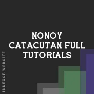 Nonoy Catacutan Full Tutorials | Indexof