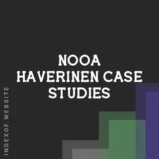 Nooa Haverinen Case Studies | Indexof
