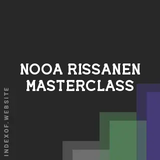 Nooa Rissanen Masterclass | Indexof
