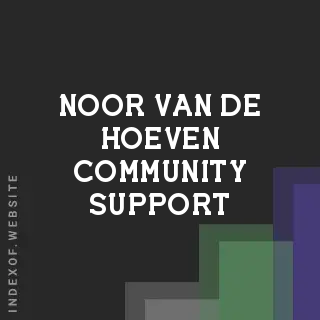 Noor van de Hoeven Community Support | Indexof