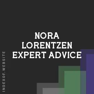 Nora Lorentzen Expert Advice | Indexof