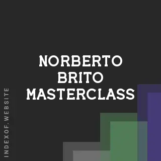 Norberto Brito Masterclass | Indexof