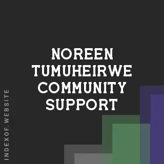 Noreen Tumuheirwe Community Support | Indexof