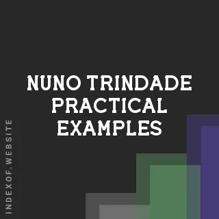 Nuno Trindade Practical Examples | Indexof