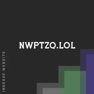 nwptzq.lol by Nazar Ponomarenko site -  Indexof