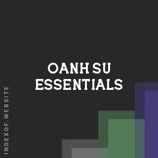 Oanh Su Essentials | Indexof
