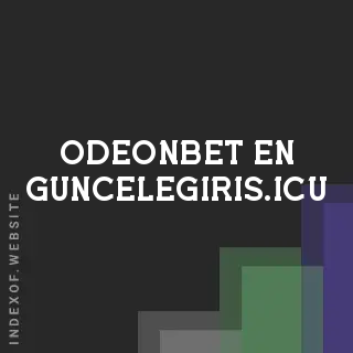 odeonbet-en-guncelegiris.icu by Ingi Isaksdottir site -  Indexof