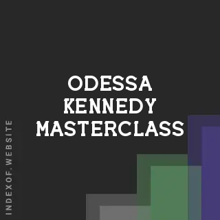Odessa Kennedy Masterclass | Indexof
