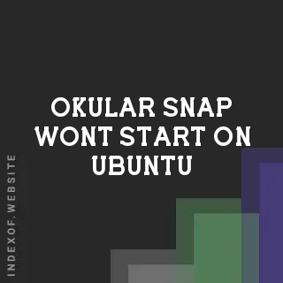Fix: Okular Snap Won't Start on Ubuntu 24.04 & 26.04