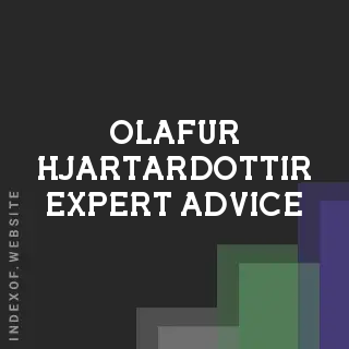 Olafur Hjartardottir Expert Advice | Indexof
