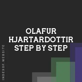 Olafur Hjartardottir Step-by-Step | Indexof