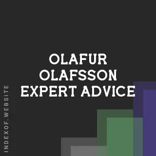 Olafur Olafsson Expert Advice | Indexof