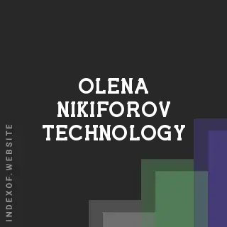 Olena Nikiforov Technology | Indexof