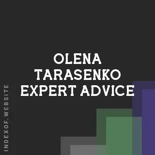 Olena Tarasenko Expert Advice | Indexof