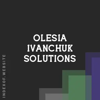 Olesia Ivanchuk Solutions | Indexof
