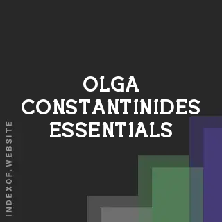 Olga Constantinides Essentials | Indexof