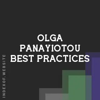 Olga Panayiotou Best Practices | Indexof