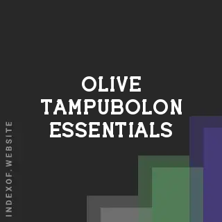 Olive Tampubolon Essentials | Indexof