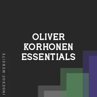 Oliver Korhonen Essentials | Indexof