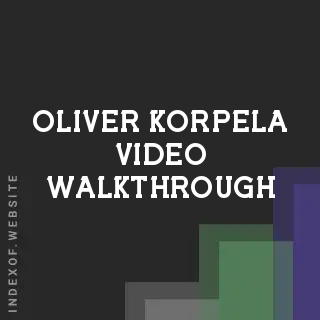 Oliver Korpela Video Walkthrough | Indexof
